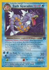 Dark Gyarados 8/82 Cosmos Holo Promo - Team Rocket Prerelease